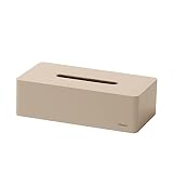 ideaco(イデアコ) ボックス 箱 ティッシュ 専用 ケース ベージュ box grande (ボックスグランデ)