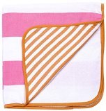 Turkish-T Seashore Baby Hooded Towel - Pink/Orange by Turkish-T