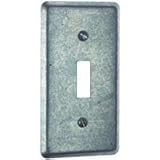Steel City 58C30 Utility Device Cover, Raised, 4-Inch Length by 2-1/8-Inch Width, Galvanized, 25-Pac