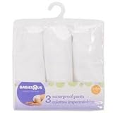 Babies R Us 3 Pack Waterproof Pants - White 3-6 Months by Babies R Us [並行輸入品]