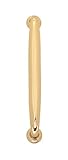 Brass Accents Inc C02-P5710-605 Colonial Revival Pull - 7.5 in. C-C - Polished Brass