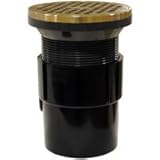 Oatey 82067 ABS General Purpose Drain with 5-Inch NI Grate and Round Ring, 3-Inch or 4-Inch [並行輸入品]