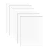 アクリル板 1mm A4サイズ 6枚セット DARENYI アクリル A4 透明プラスチック板 保護フィルム付き (297mm x 210mm)