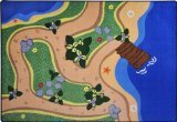 Joy Carpets Kid Essentials Early Childhood Sandy Shores Rug Multicolored 7'8 x 10'9 [並行輸入品]
