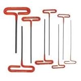 Bondhus 46587 Hex Tip Cushion Grip Loop T-Handles Set with ProGuard Finish, 6', 8 Piece [並行輸入品]