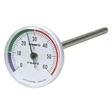 SATO　バイメタル穀温計　15cm　0～60℃　No.1408-00