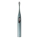 Oclean X Pro 電動歯ブラシ タッチスクリーン 採点 アプリ対応 充電スタンド 音波式 リニアモーター IPX7防水 ワイヤレス充電式 2時間急速充電(グリーン)