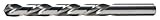 Cle-Line C18413 General Purpose Left-Hand Jobber Length Drill, High Speed Steel, Bright Finish, Stra