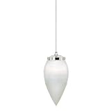 Wilmette Lighting 600FJPROCZ Printers Row 1LT 12-Volt FreeJack Pendant, Antique Bronze Finish with C