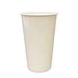 ニッチプラス(Niche Plus) テイクアウト 紙コップ 18オンス 545ml 白 30個入 両面ポリエチレンラミネート加工 ホワイト 白30P