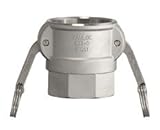 トヨックス:カムロックカプラー 雌ネジ アルミ合金 ＜633-DB＞ 型式:633-DB-25-アルミ