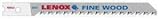 Lenox Tools 20335BT450J U-Shank Bi-Metal Fine Wood Cutting Jig Saw Blade, 4-Inch x 5/16-Inch x 10 TP
