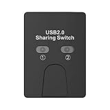USB2.0マニュアルスイッチングハブプリンター共有デバイス2 In 1 OUT USBセレクターKVMハブアダプター