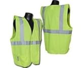 Radians SV4GML Economy Class 2 Breakaway Mesh Safety Vests, Large, Green by Radians