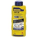 IRWIN Tools STRAIT-LINE Permanent Staining Marking Chalk, Indigo Blue, 6ounce (4935518) by Irwin Too