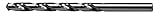 Viking Drill and Tool 04320 Q Type 240-B Bright Finish Jobber Drill 118 Degree Point HSS Bit (6 Pack