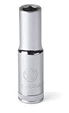 KD Tools 80392S 0.38 in. Drive, Deep 6 Point Socket, Metric 10 mm.