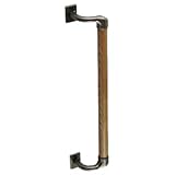 シロクマ オフセット手摺 800mm  アンバー/ミディアムオーク BR-572