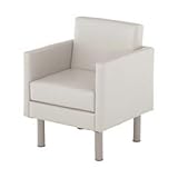 アール・エフ・ヤマカワ 応接ソファー ホワイト 型番：RFESF-1WH 1脚