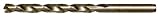 Cle-Line C23361 Cobalt Heavy Duty Jobber Length Drill Cobalt Gold Oxide Finish Straight Shank 135-De