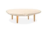 PyleSports PVCTBL60 Armor Shield Patio Table Cover Fits Rectangular-Oval Table Upto 72 in. L x 44 in