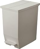 ペダルオープンツイン 45L グレー ゴミ箱 おしゃれ ダストボックス ふた付き スリム 【モノギャラリー限定分別シール付き】