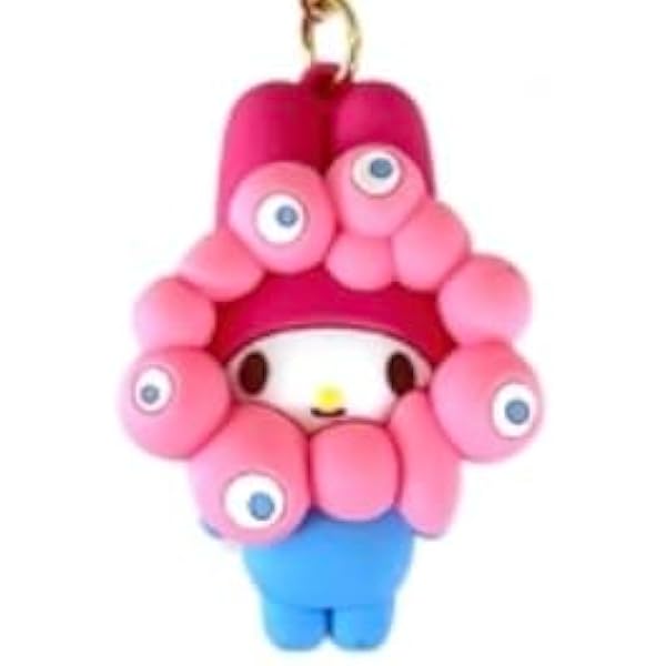 【全種類】ミャクミャク　なりきり　モノクロキーホルダー　大阪・関西万博限定　7個 サンリオ×ミャクミャク新作グッズ、モノクロキーホルダーが登場。万博