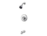 Pfister G89-8SRC Serrano 1-Handle Tub and Shower Combo, Chrome [並行輸入品]