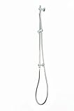 Artos F907-6BN Flexible Hose Shower Kit With Slide Bar, Brushed Nickel [並行輸入品]