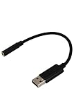 SOUNDWARRIOR Φ3.5mm → USB-A オーディオ変換ケーブル 高耐久 | SWA-HS-USBA