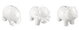 Bubu Piggy Banks - Lion, Hedgehog & Pig - Set of 3 [並行輸入品]
