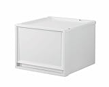 【Amazon.co.jp限定】天馬 収納ボックス フィッツケースマルチ キッチン収納 幅40×奥行40×高さ30cm ランドリー 収納ケース 省スペース 衣装ケース 日本製 再生材配合 サステナブル【色 ホワイト】 【40-40M】