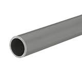 uxcell PVC剛性丸パイプ 16mm 内径 20mm 外径 330mm/13" ライトグレー 高耐久性 水道管 クラフト ケーブルスリーブ用