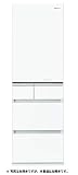 パナソニック 冷蔵庫 5ドア 450L パーシャル搭載 スノーホワイト 左開き NR-E454PXL-W