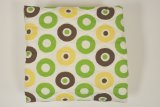 Bacati Mod Dots/Strps Green Quilted Sheet by Bacati