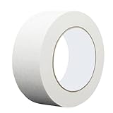 Copeflap マスキングテープ 白 幅広 幅50mm 長さ50m 塗装用 養生テープ 剥がしやすい (ホワイト)