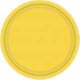 Sunshine Yellow Plates by Shower My Baby