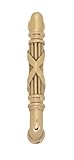 Brass Accents Inc C05-P7290-605 Ribbon & Reed Door Pull - 6 in. C-C - Polished Brass
