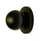 バックプレート付き二つ折りノブ Pack of 2 229BLK-2