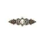 Brass accessory R.029 アンティーク 取っ手 真鍮 金具 家具 鍵穴 引出し