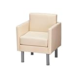 アール・エフ・ヤマカワ コンパクトソファ1人用 ホワイト RFESF-1WH 1台