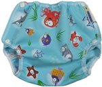 Mother-Ease One-Size Cloth Diaper Cover (Medium (10-20 lbs), Oceans) by Mother-Ease