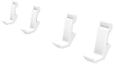 サヌキ 多目的ハンガー Coconi 専用パーツ フック CC-002 棚柱15mmピッチ用 ホワイト 4個入