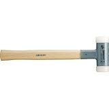 ロームヘルド・ハルダー:ハルダー スーパークラフトハンマー ヒッコリー製ハンドル付ナイロン(白) 頭径3 3366.035 型式:3366.035
