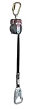 Honeywell MFLT-2/7.5FT Miller Turbo T-BAK Turbolite Tie-Back Personal Fall Limiter with A 17D-1 Stee