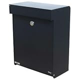 Qualarc ALX -GRM-BK Allux Series MailBoxes Grandform, Black by Qualarc