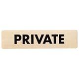 シロクマ チークサイン PRIVATE NP-10-7 180m/m×45m/m×2.5t 木目