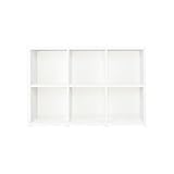 Garage グリッド収納庫GR　2段3列セット　GR-1208　ライスホワイト （ガラージ/ガレージ/家具）