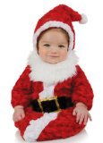 サンタクロース 衣装、コスチューム ベビー用 ハロウィン SANTA BUNTING