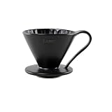 三洋産業 CAFEC 磁器製フラワードリッパー 2~4杯用 ブラック CFD-4BK